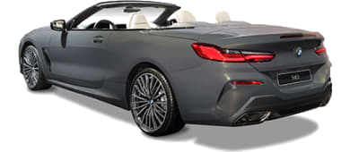 BMW 8 Reeks Cabriolet leasen - rear angle - DirectLease